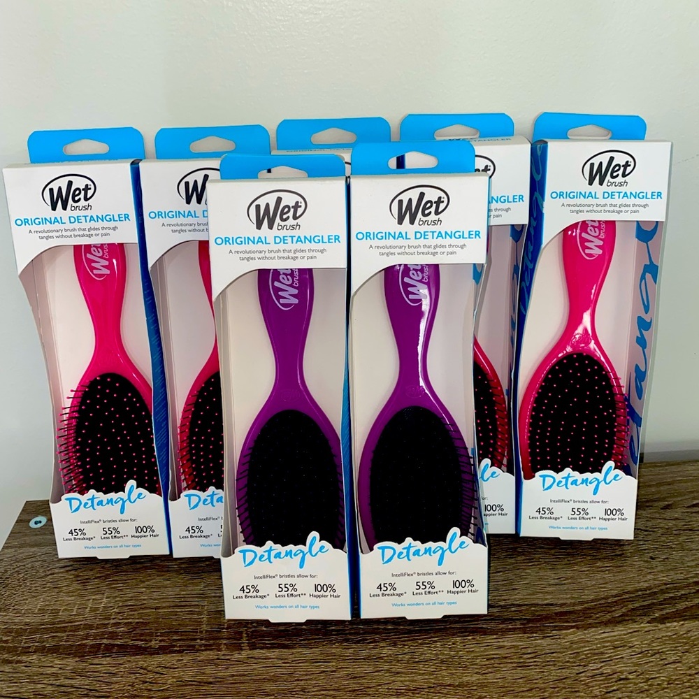 7 Wet Brush Detangle Brushes